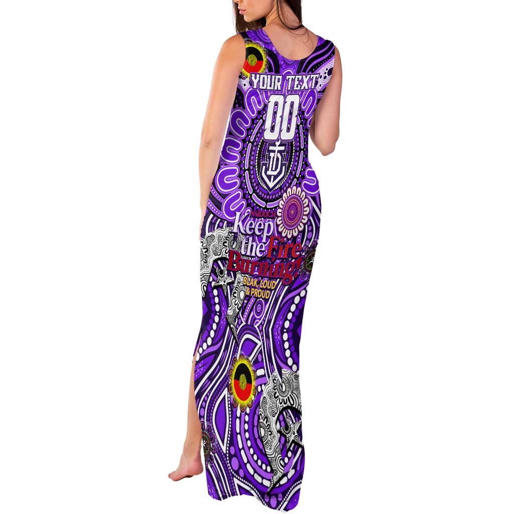 Custom Fremantle Dockers Freo NAIDOC Week 2024 Tank Maxi Dress Mascot Football