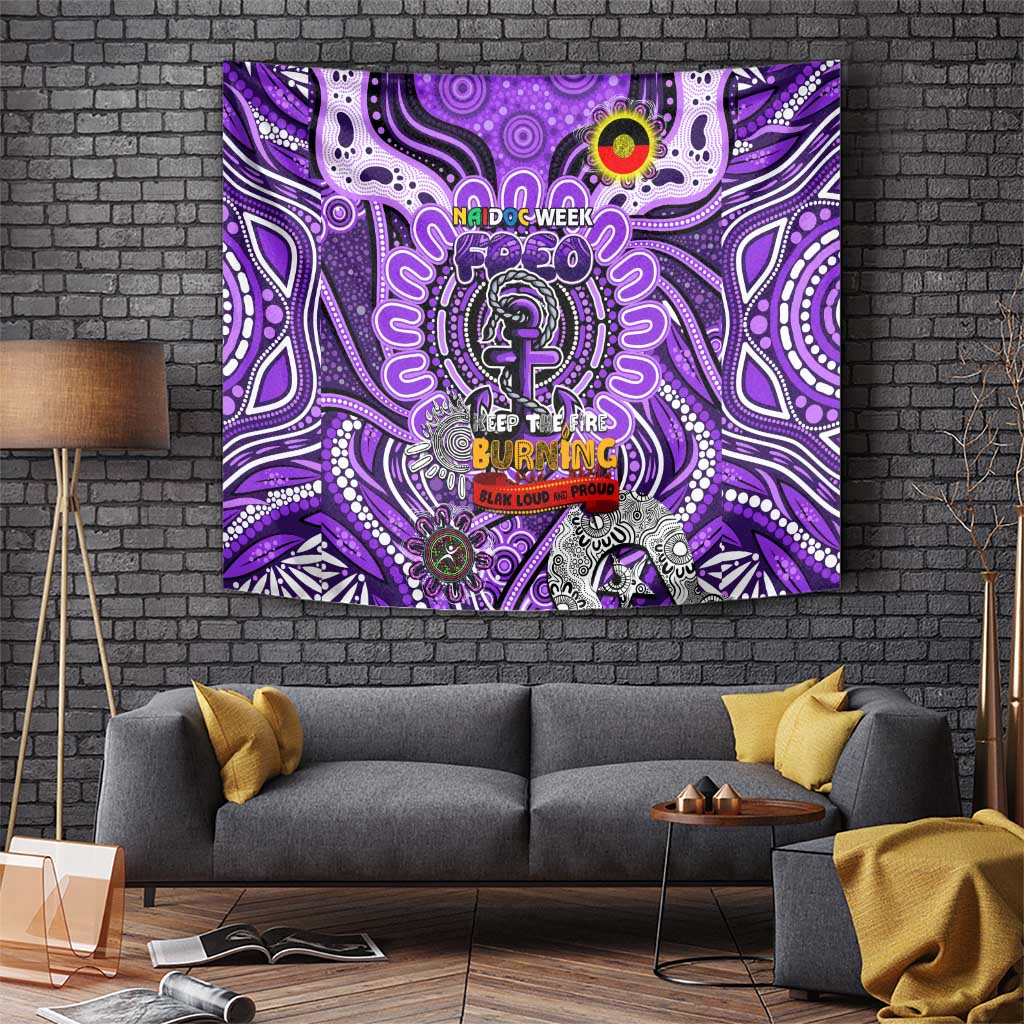 Fremantle Dockers Freo NAIDOC Week 2024 Tapestry Mascot Football