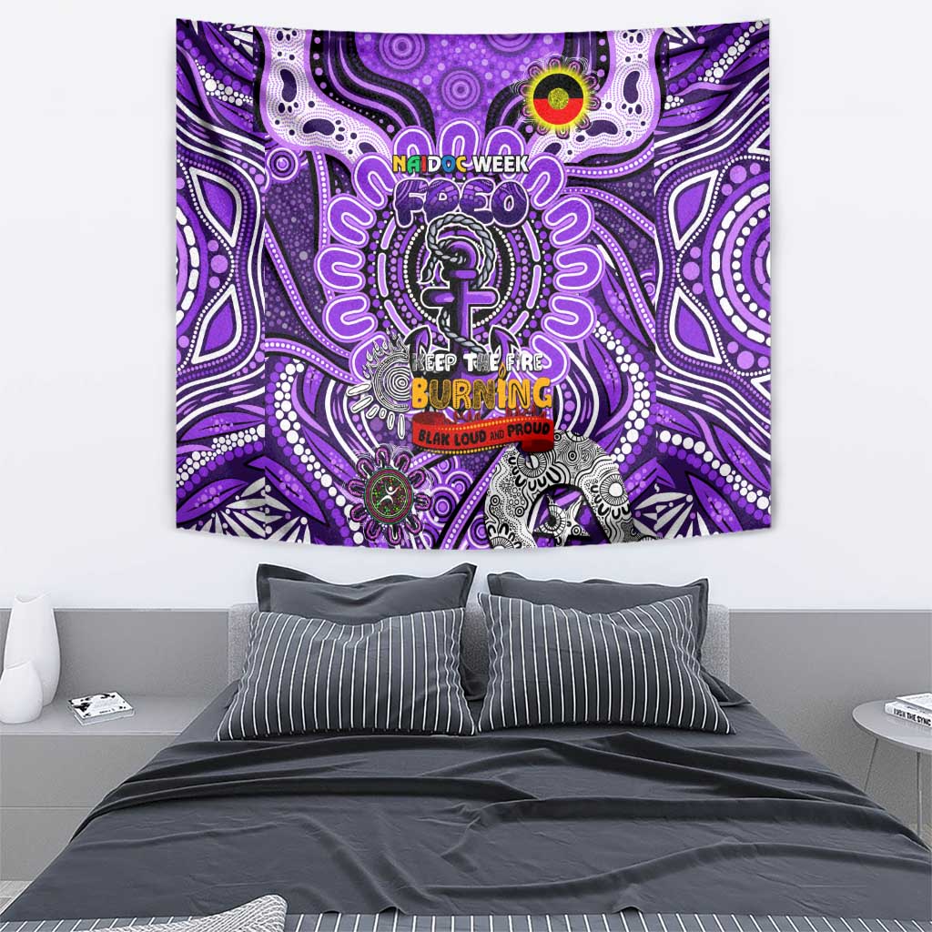 Fremantle Dockers Freo NAIDOC Week 2024 Tapestry Mascot Football