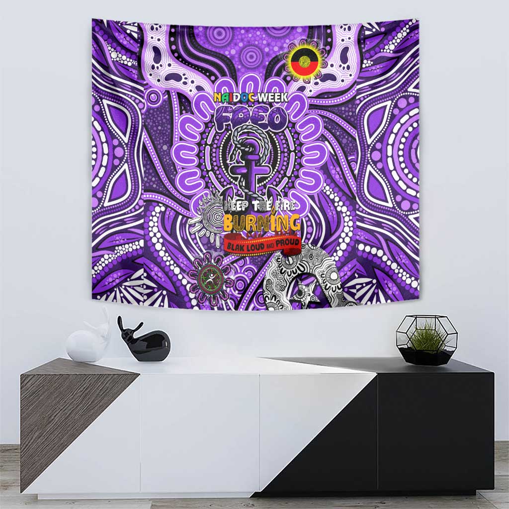 Fremantle Dockers Freo NAIDOC Week 2024 Tapestry Mascot Football