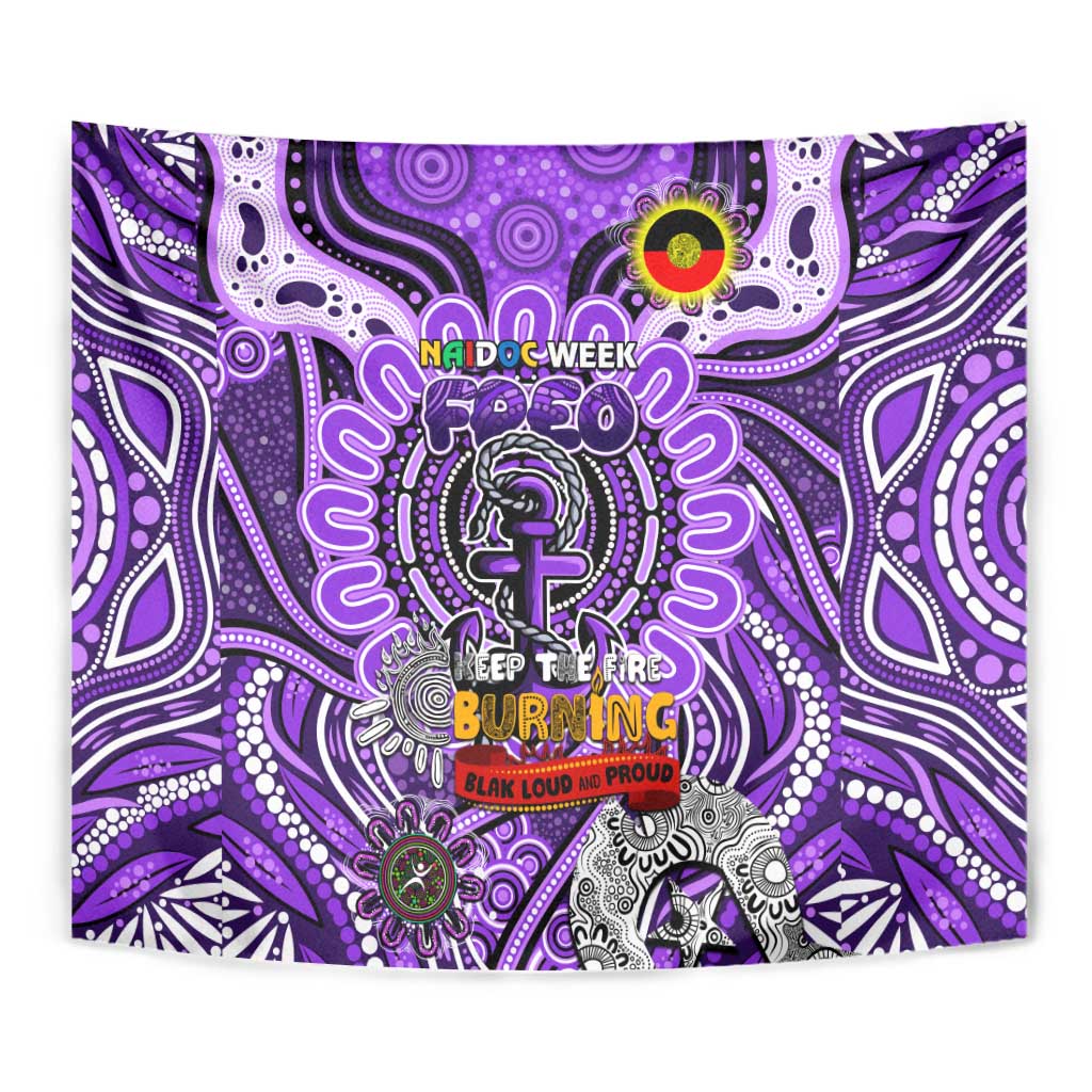 Fremantle Dockers Freo NAIDOC Week 2024 Tapestry Mascot Football
