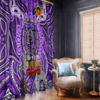 Fremantle Dockers Freo NAIDOC Week 2024 Window Curtain Mascot Football