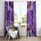 Fremantle Dockers Freo NAIDOC Week 2024 Window Curtain Mascot Football