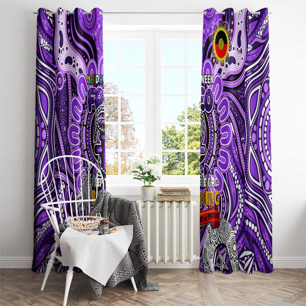 Fremantle Dockers Freo NAIDOC Week 2024 Window Curtain Mascot Football