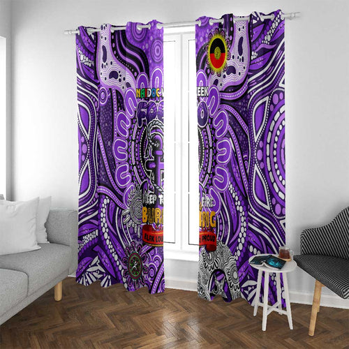 Fremantle Dockers Freo NAIDOC Week 2024 Window Curtain Mascot Football