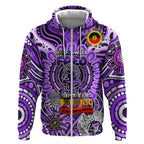 Custom Fremantle Dockers Freo NAIDOC Week 2024 Zip Hoodie Mascot Football