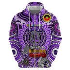 Custom Fremantle Dockers Freo NAIDOC Week 2024 Zip Hoodie Mascot Football