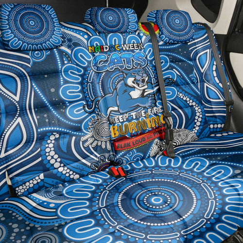 Geelong Cats NAIDOC Week 2024 Back Car Seat Cover Mascot Football