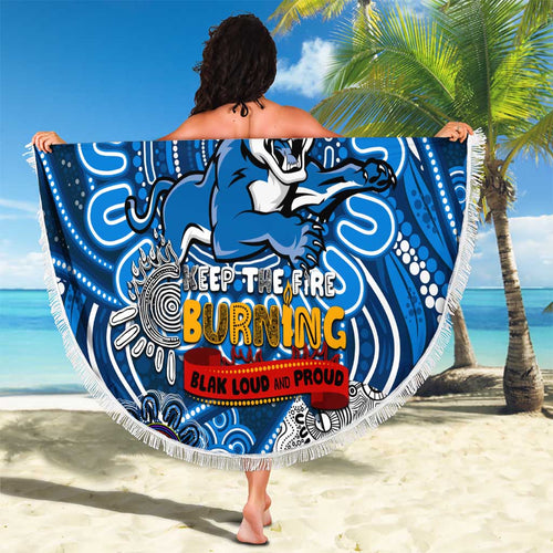 Geelong Cats NAIDOC Week 2024 Beach Blanket Mascot Football
