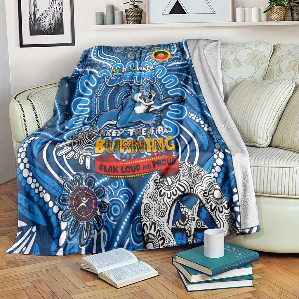 Geelong Cats NAIDOC Week 2024 Blanket Mascot Football