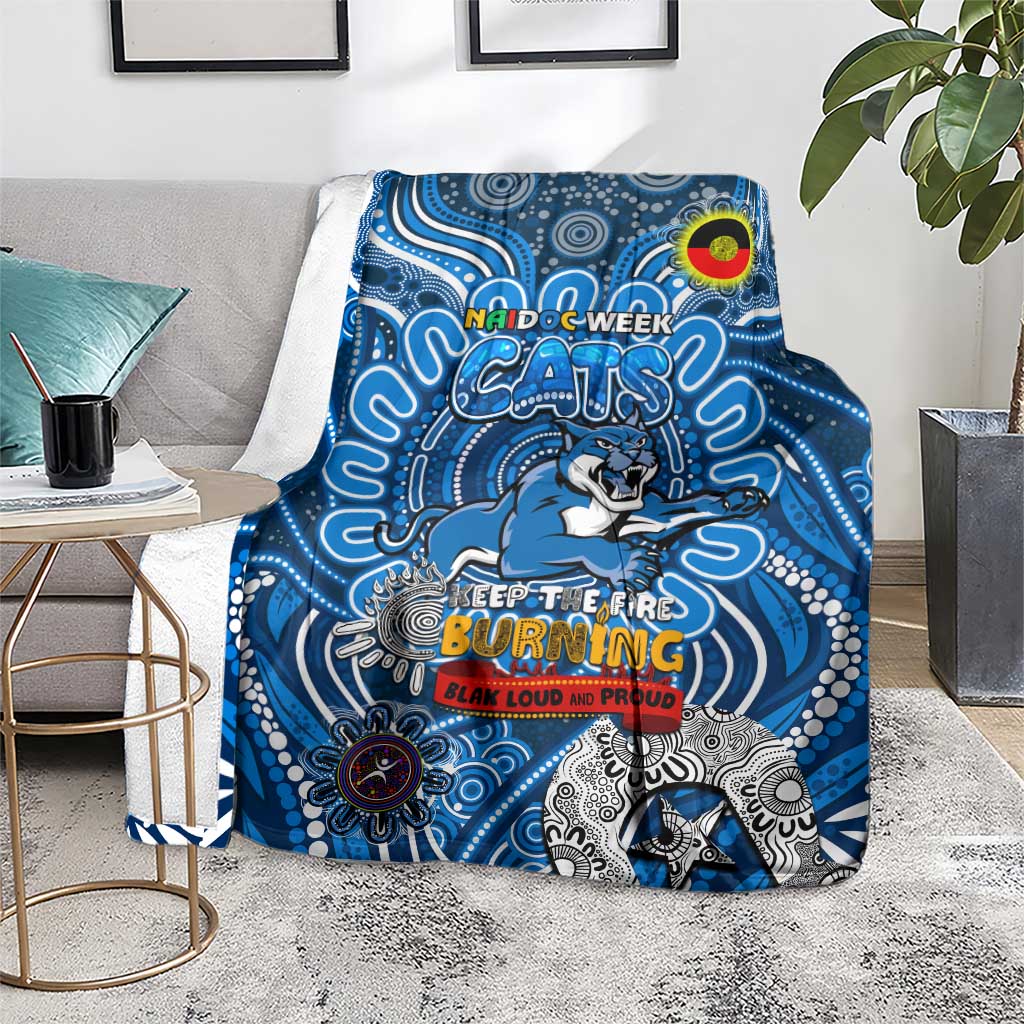 Geelong Cats NAIDOC Week 2024 Blanket Mascot Football