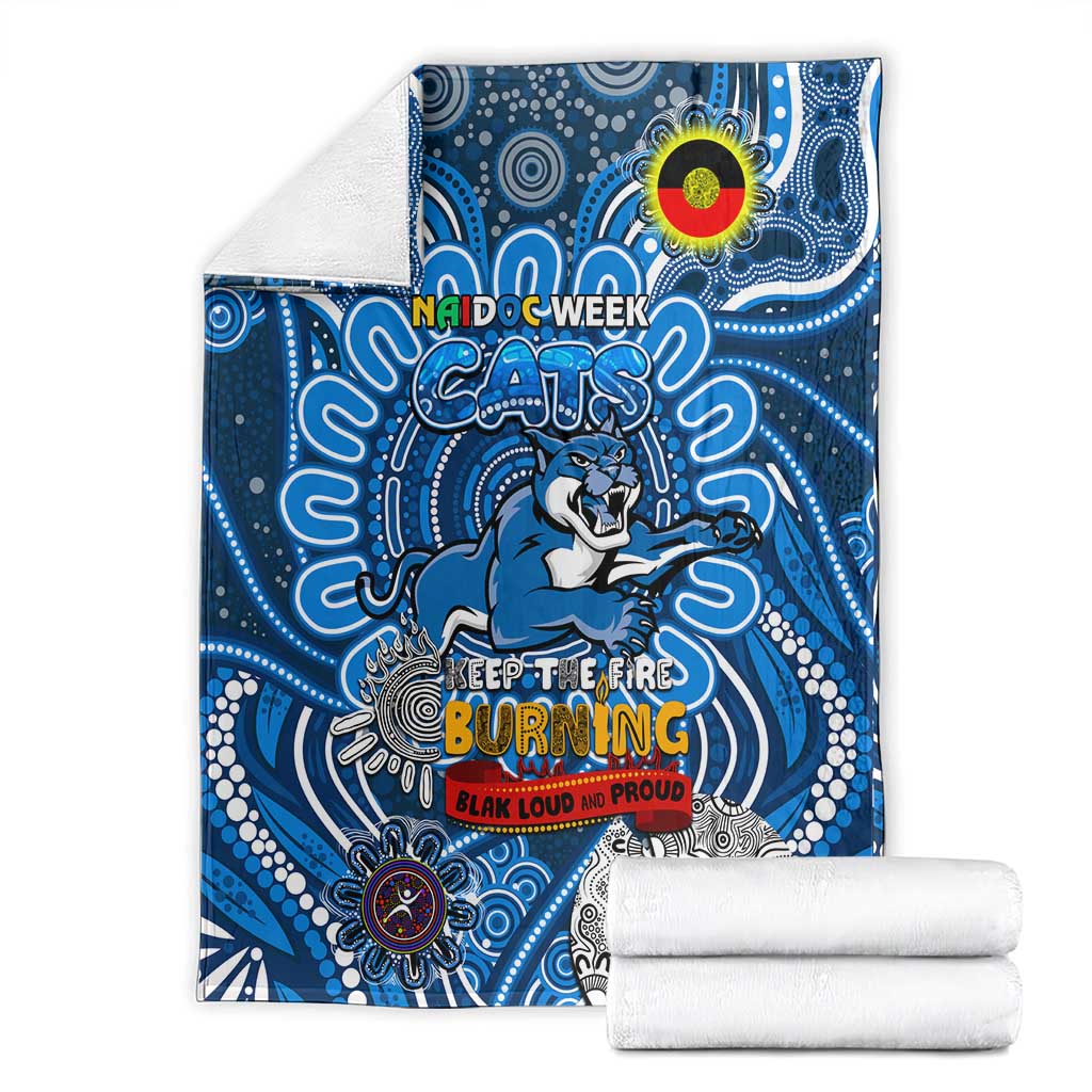 Geelong Cats NAIDOC Week 2024 Blanket Mascot Football