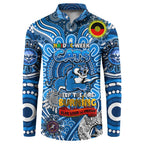 Custom Geelong Cats NAIDOC Week 2024 Button Sweatshirt Mascot Football