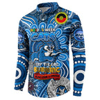 Custom Geelong Cats NAIDOC Week 2024 Button Sweatshirt Mascot Football