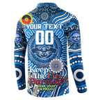 Custom Geelong Cats NAIDOC Week 2024 Button Sweatshirt Mascot Football