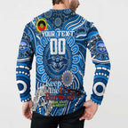 Custom Geelong Cats NAIDOC Week 2024 Button Sweatshirt Mascot Football