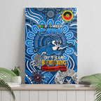 Geelong Cats NAIDOC Week 2024 Canvas Wall Art Mascot Football