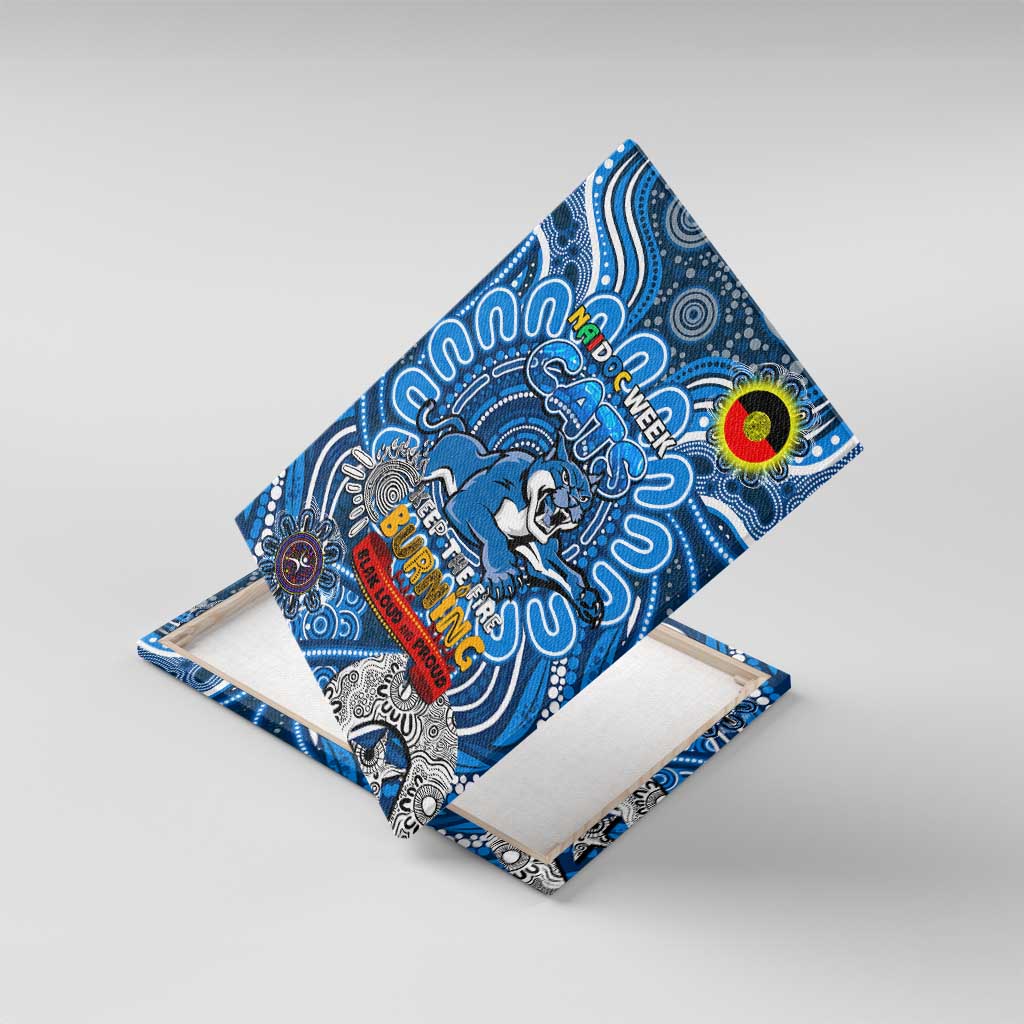 Geelong Cats NAIDOC Week 2024 Canvas Wall Art Mascot Football
