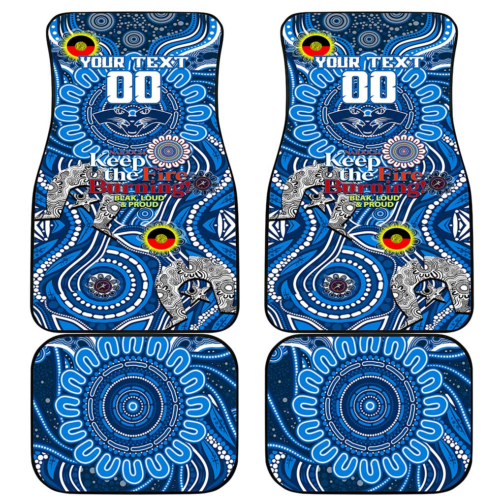 Geelong Cats NAIDOC Week 2024 Car Mats Mascot Football