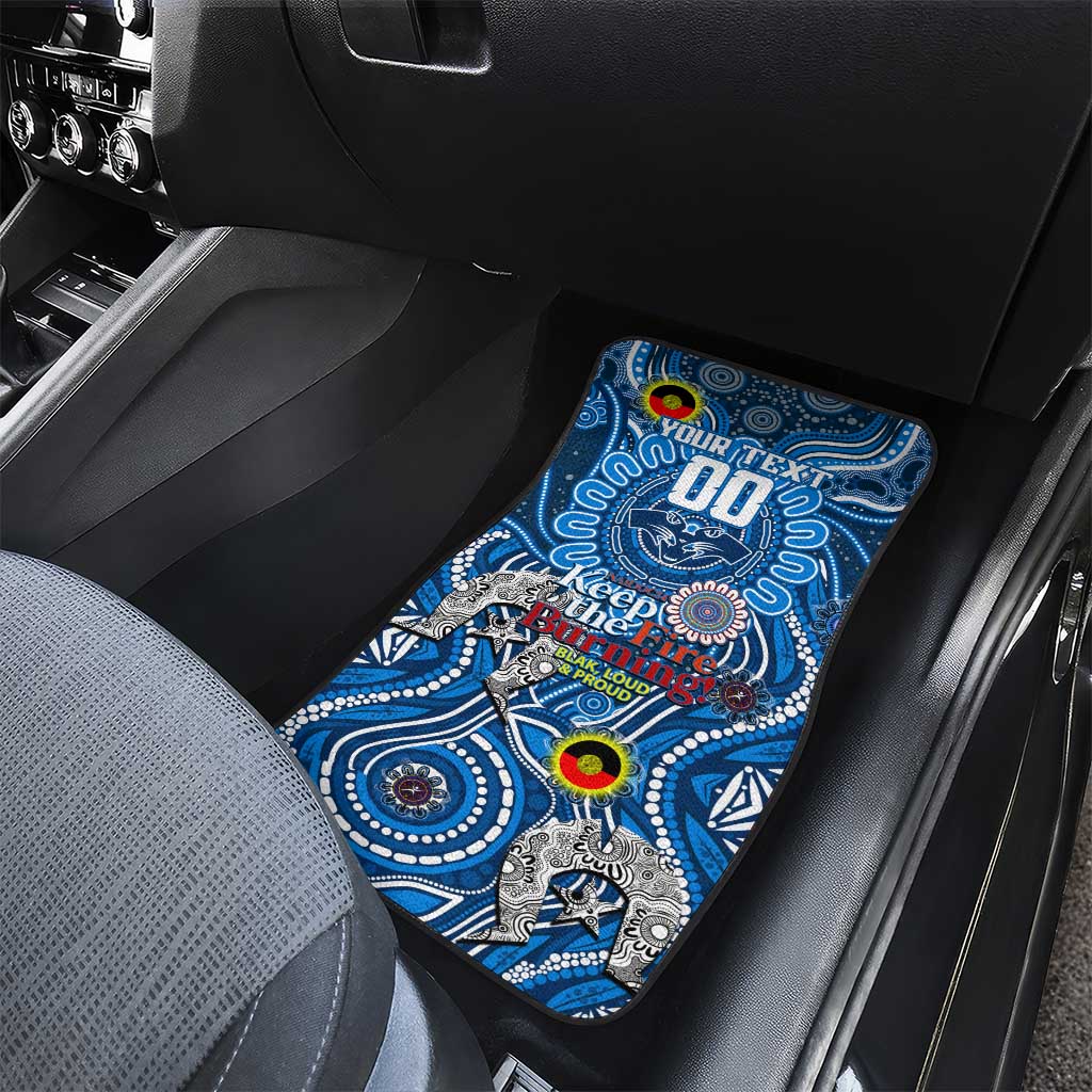 Geelong Cats NAIDOC Week 2024 Car Mats Mascot Football