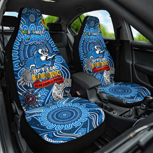 Geelong Cats NAIDOC Week 2024 Car Seat Cover Mascot Football