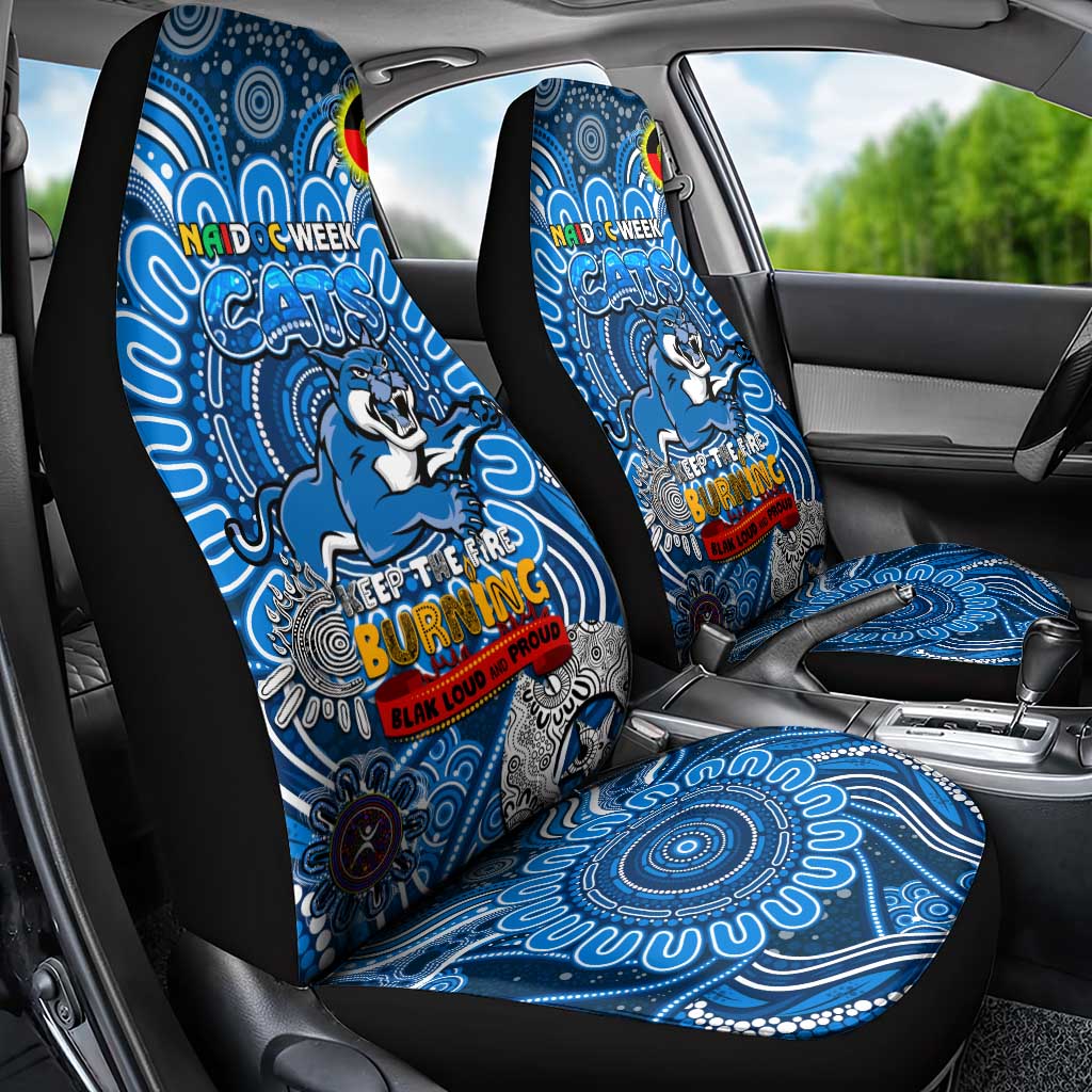 Geelong Cats NAIDOC Week 2024 Car Seat Cover Mascot Football