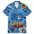 Custom Geelong Cats NAIDOC Week 2024 Family Matching Mermaid Dress and Hawaiian Shirt Mascot Football