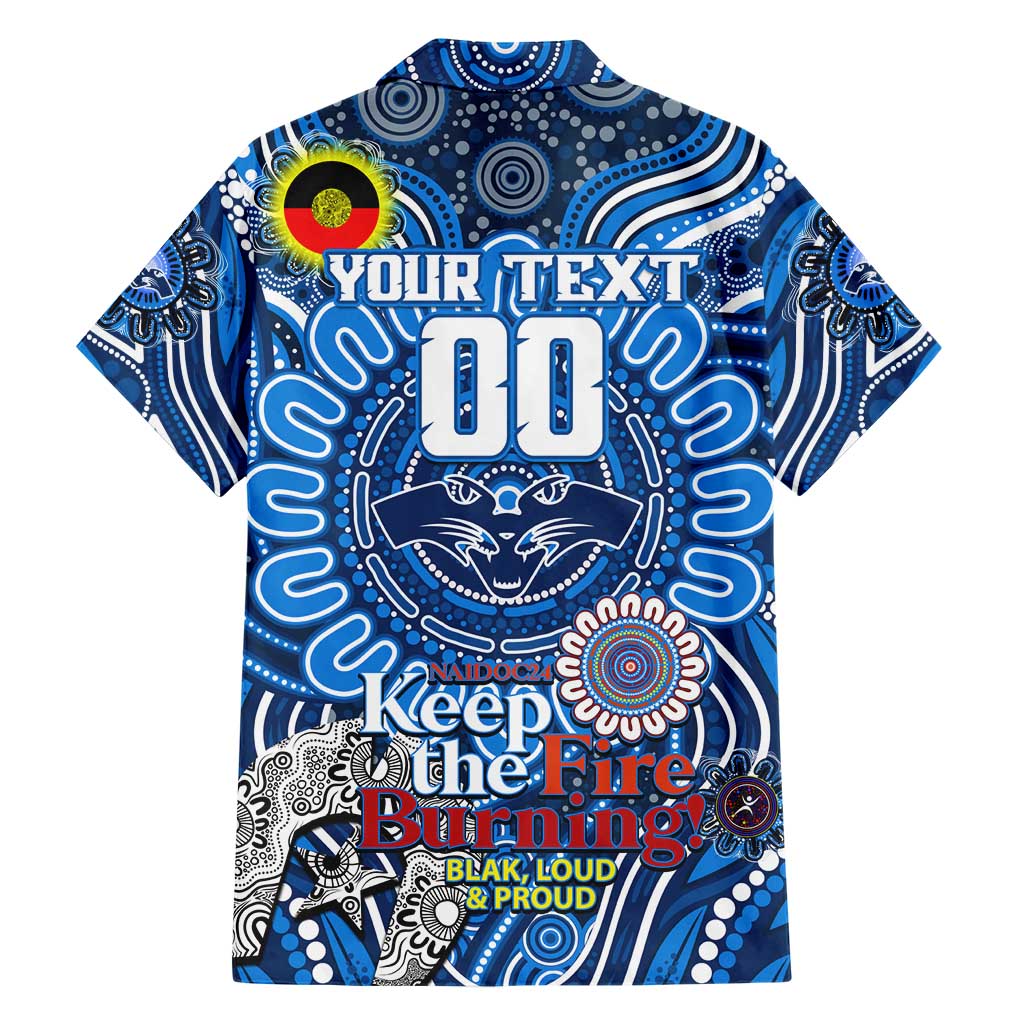 Custom Geelong Cats NAIDOC Week 2024 Hawaiian Shirt Mascot Football