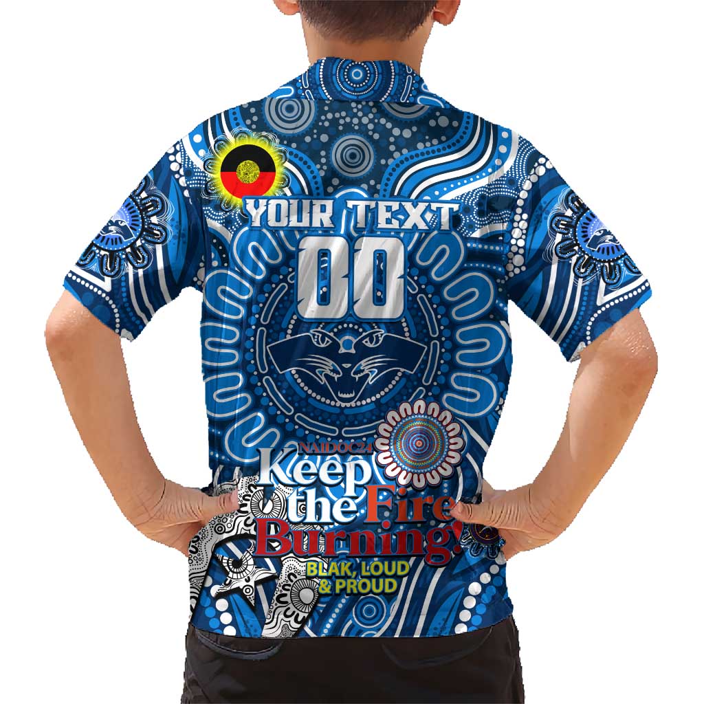 Custom Geelong Cats NAIDOC Week 2024 Hawaiian Shirt Mascot Football