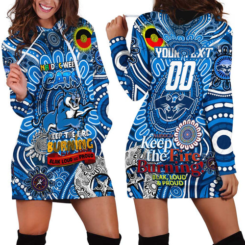 Custom Geelong Cats NAIDOC Week 2024 Hoodie Dress Mascot Football