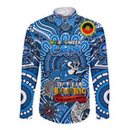 Custom Geelong Cats NAIDOC Week 2024 Long Sleeve Button Shirt Mascot Football