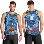 Custom Geelong Cats NAIDOC Week 2024 Men Tank Top Mascot Football