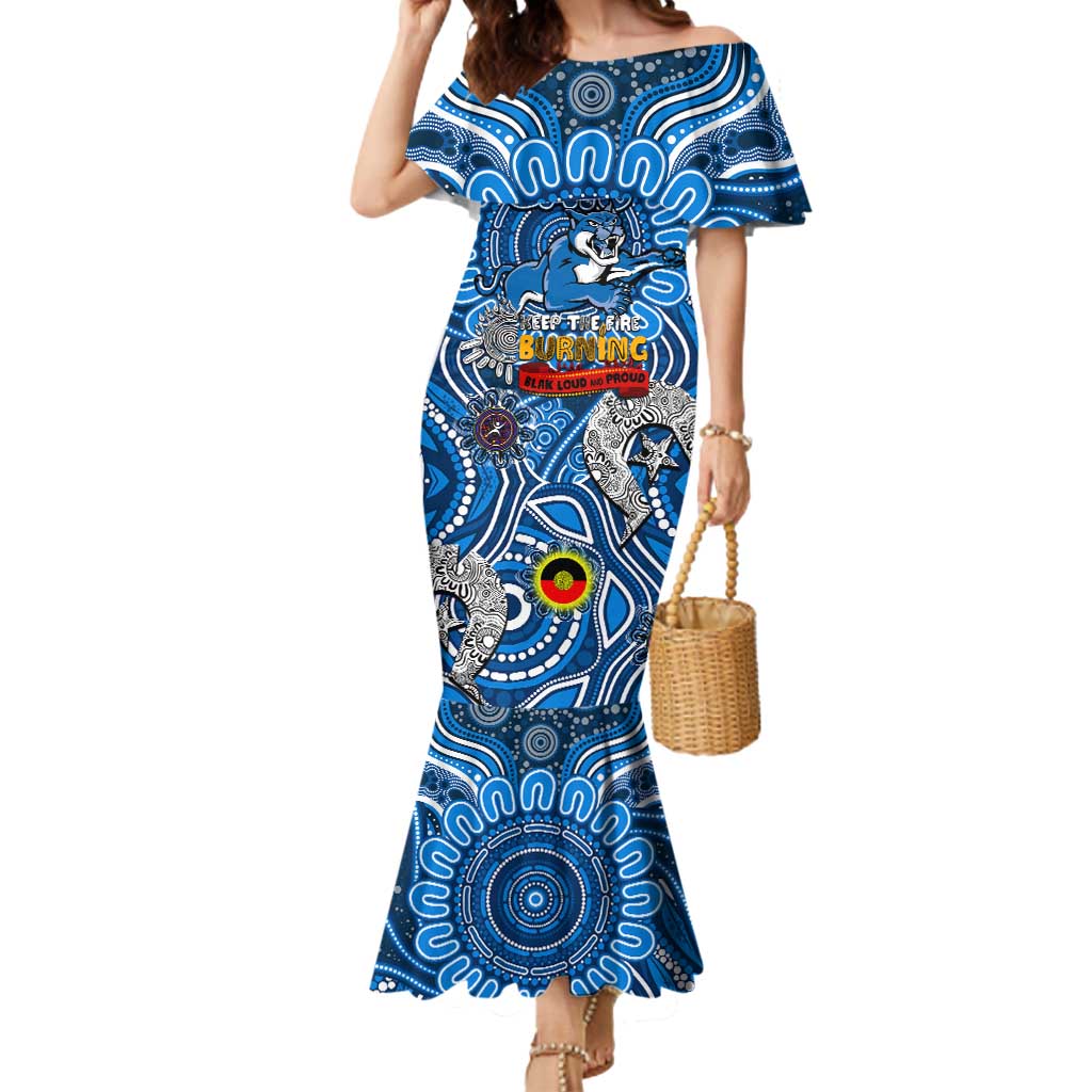 Custom Geelong Cats NAIDOC Week 2024 Mermaid Dress Mascot Football