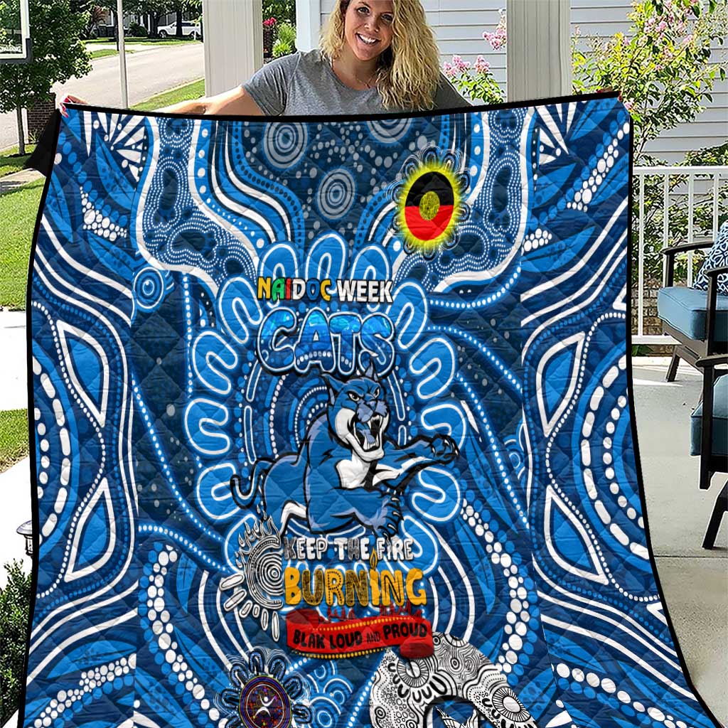 Geelong Cats NAIDOC Week 2024 Quilt Mascot Football