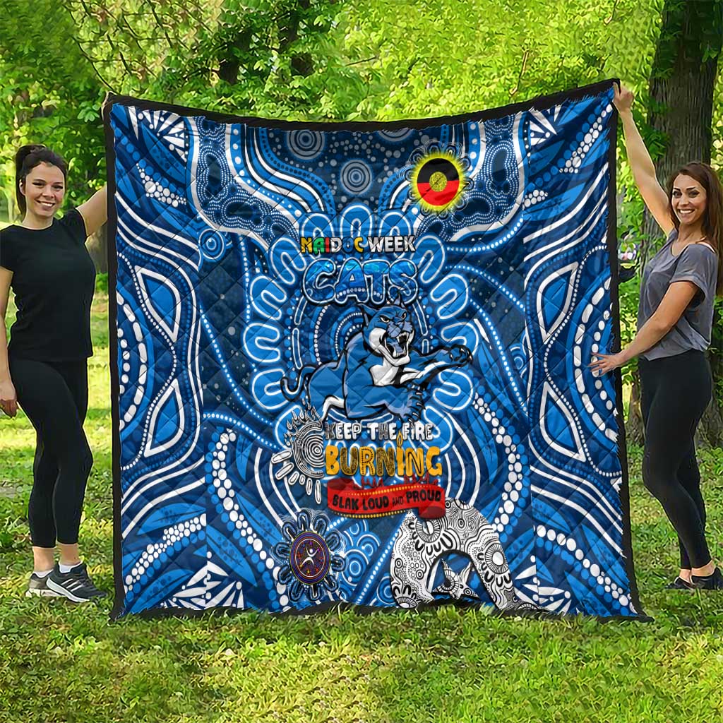 Geelong Cats NAIDOC Week 2024 Quilt Mascot Football