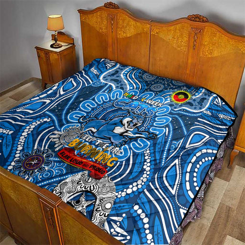 Geelong Cats NAIDOC Week 2024 Quilt Mascot Football