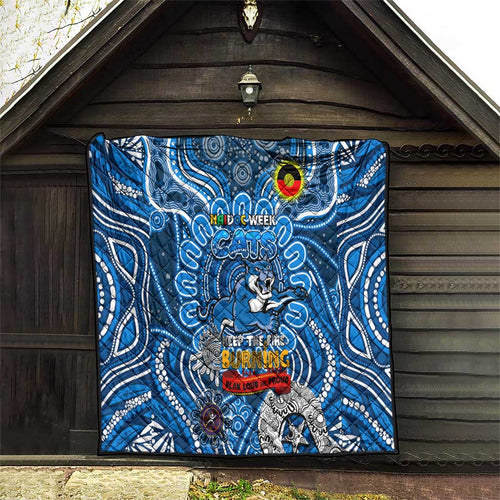 Geelong Cats NAIDOC Week 2024 Quilt Mascot Football