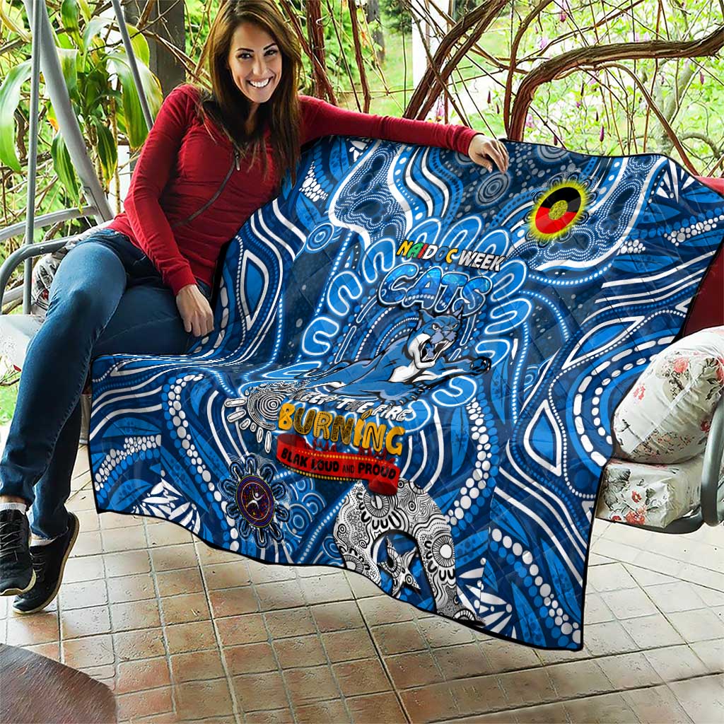 Geelong Cats NAIDOC Week 2024 Quilt Mascot Football