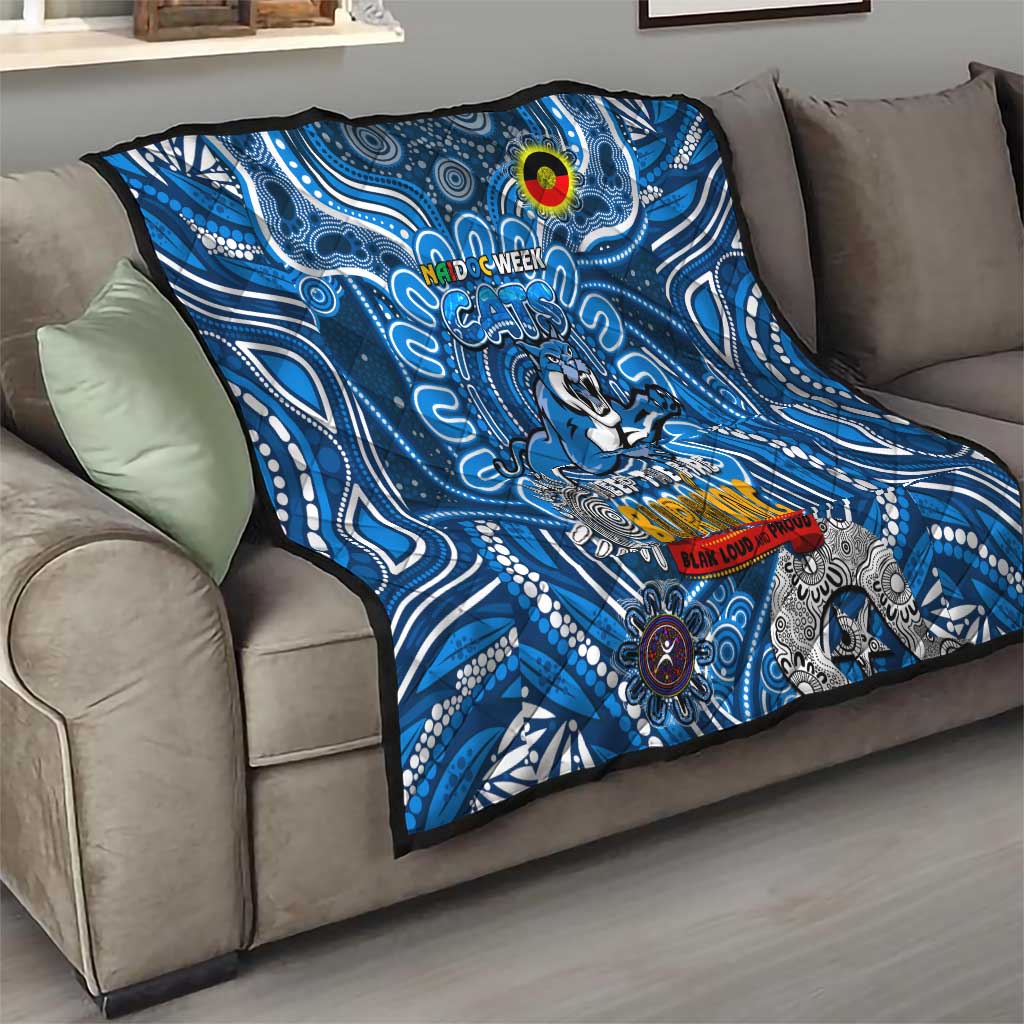 Geelong Cats NAIDOC Week 2024 Quilt Mascot Football