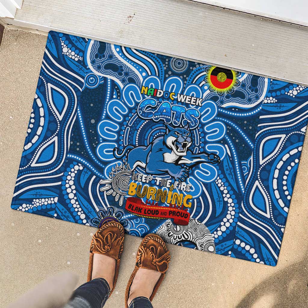 Geelong Cats NAIDOC Week 2024 Rubber Doormat Mascot Football