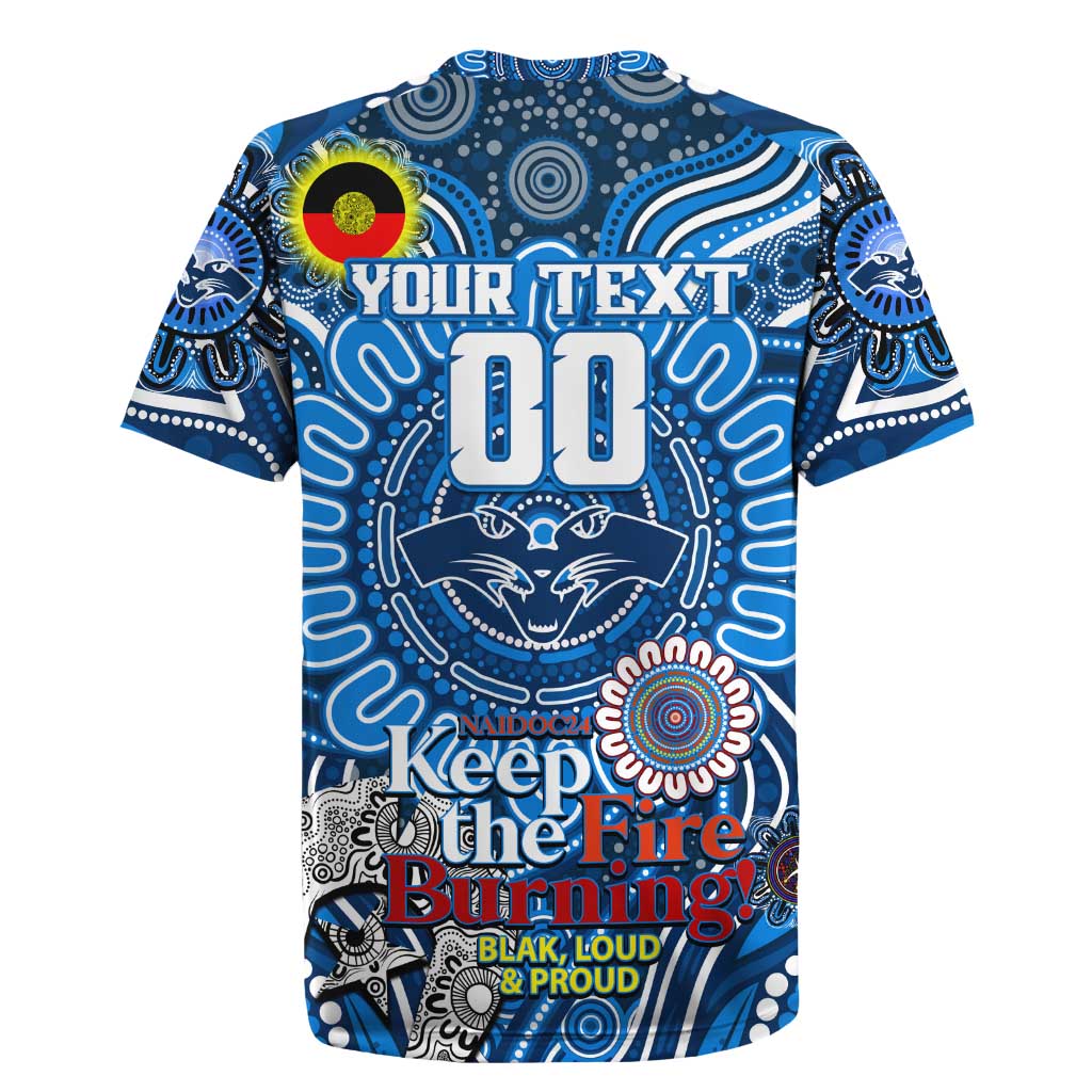 Custom Geelong Cats NAIDOC Week 2024 Rugby Jersey Mascot Football