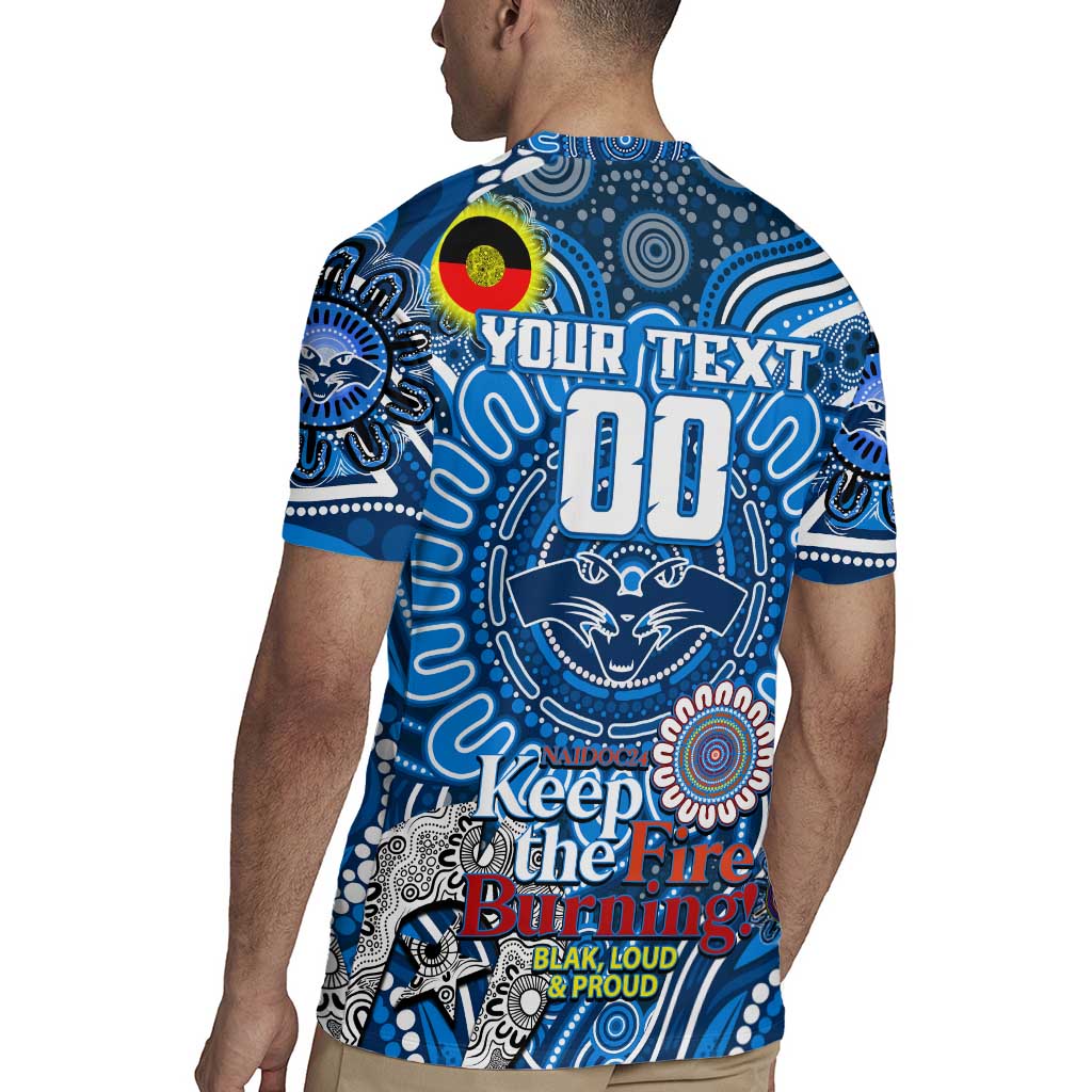 Custom Geelong Cats NAIDOC Week 2024 Rugby Jersey Mascot Football