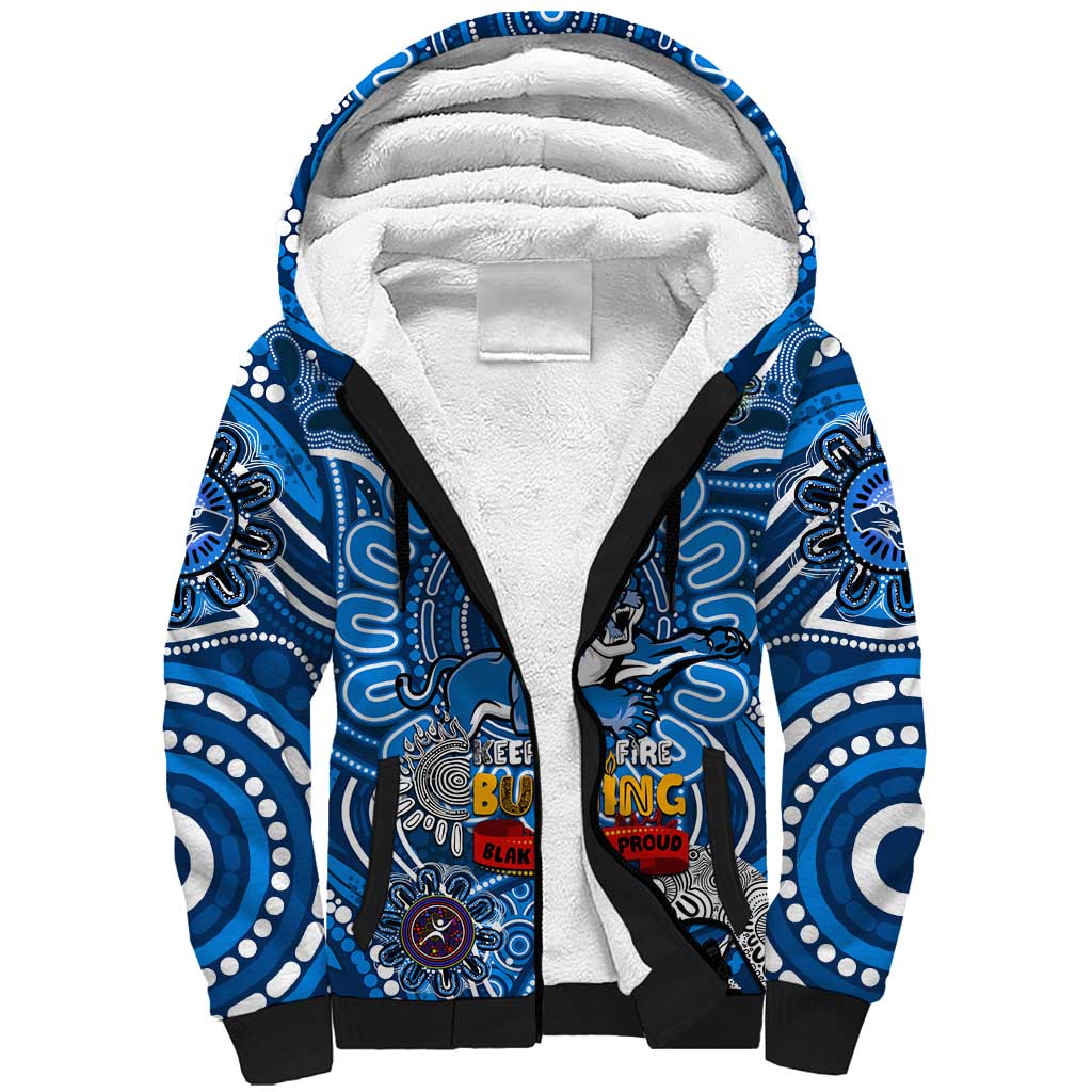 Custom Geelong Cats NAIDOC Week 2024 Sherpa Hoodie Mascot Football