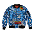 Custom Geelong Cats NAIDOC Week 2024 Sleeve Zip Bomber Jacket Mascot Football