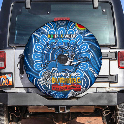 Geelong Cats NAIDOC Week 2024 Spare Tire Cover Mascot Football