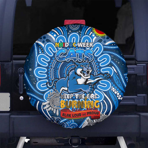 Geelong Cats NAIDOC Week 2024 Spare Tire Cover Mascot Football