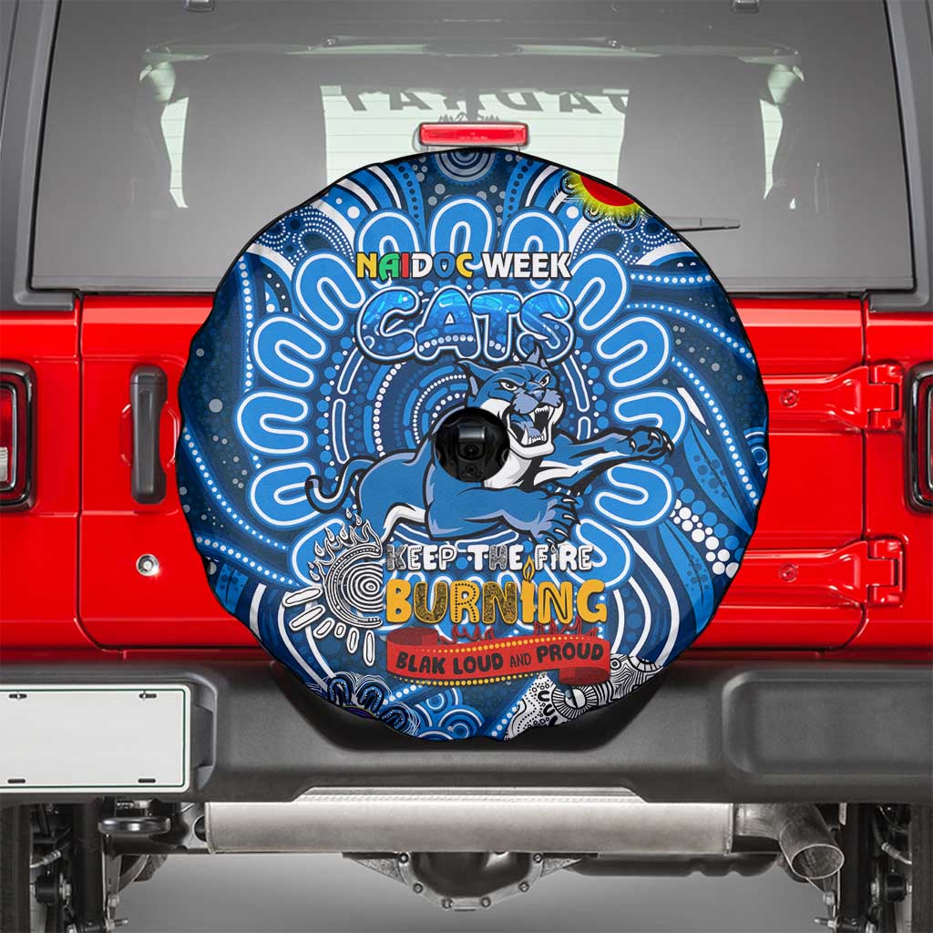 Geelong Cats NAIDOC Week 2024 Spare Tire Cover Mascot Football