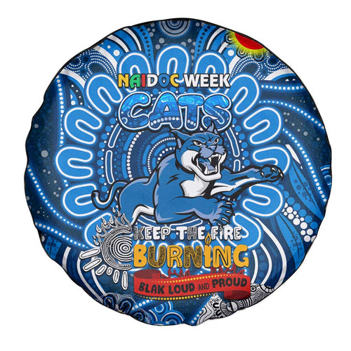 Geelong Cats NAIDOC Week 2024 Spare Tire Cover Mascot Football
