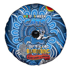 Geelong Cats NAIDOC Week 2024 Spare Tire Cover Mascot Football