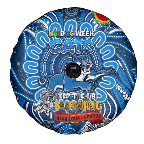 Geelong Cats NAIDOC Week 2024 Spare Tire Cover Mascot Football